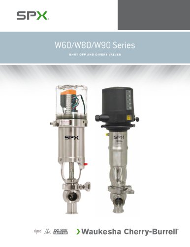 W60 Series Shut-off & Divert Valves