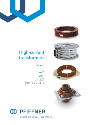 High-current transformers