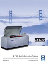 Q-FOG Cyclic Corrosion Testers