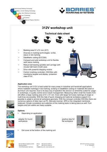 312V workshop unit