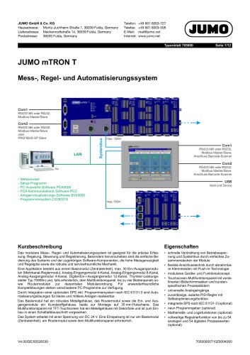 JUMO mTRON T