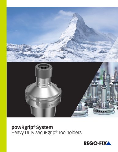 powRgrip® System Heavy Duty secuRgrip® Toolholders