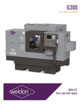 G300 CNC CYLINDRICAL OD GRINDER