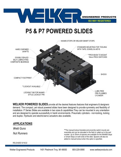 P5 & P7 POWERED SLIDES