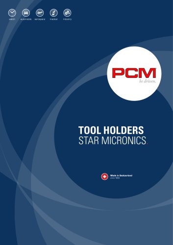 TOOL HOLDERS STAR MICRONICS.