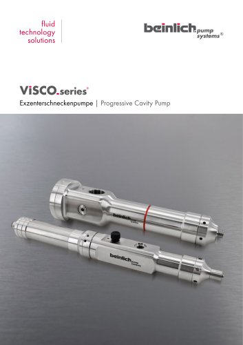 ViSCO.series&reg; - Eine neue Generation Exzenterschneckenpumpen