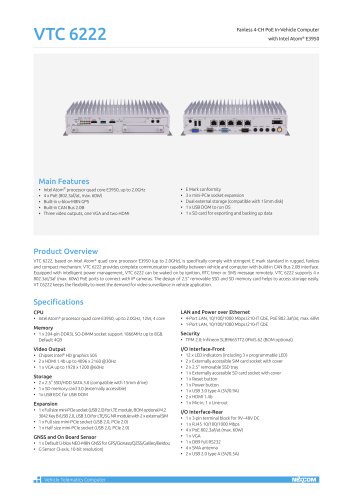 VTC 6222-C4S Datasheet