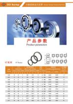 67 Series Thin Section Ball Bearings
