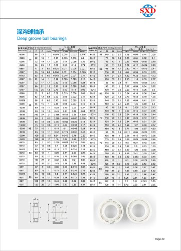 Full Ceramic Ball Bearing Types - Deep Groove Ball Bearing
