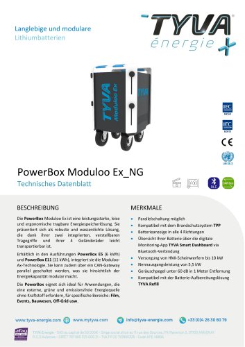 Brosch&uuml;re zur PowerBox-Produktreihe
