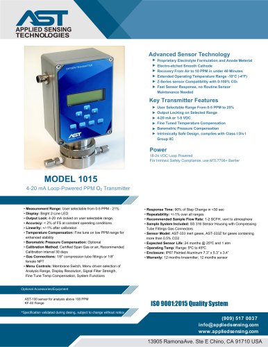 MODEL 1015