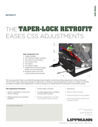 TAPER-LOCK RETROFIT