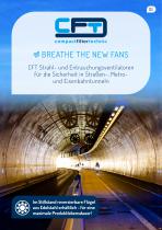 CFT Strahl- und Entrauchungsventilatoren für die Sicherheit in Straßen-, Metround Eisenbahntunneln-1