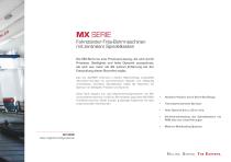 Floor type milling machines MX series-3