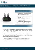 LGT-2305-X6W1 Industrial Cellular VPN Router