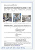 Ultrasonic Process Lab