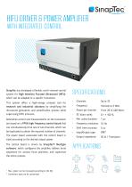 HIFU AMPLIFICATEUR