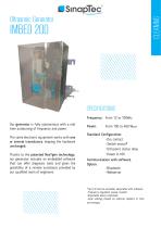 ultrasonic cleaning generator IMBED 200