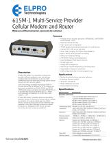 615M-1 Wireless Cellular Modem & IP Router