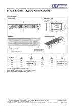 Boden-Luftdurchlass Typ LDU-W - 9