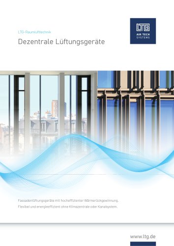 Dezentrale Lüftungsgeräte