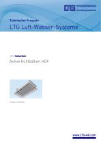 Induktionsgeräte für Deckeneinbau HDF - 1
