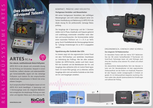ARTES RC4 Infosheet