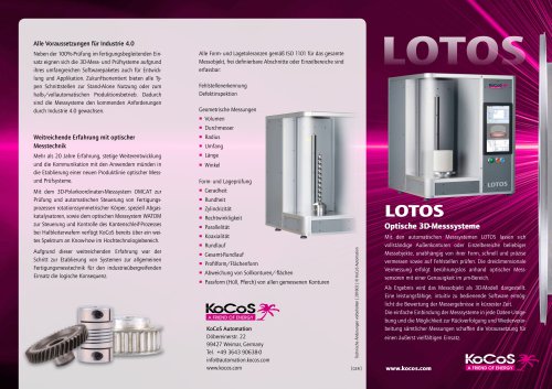 LOTOS Flyer 