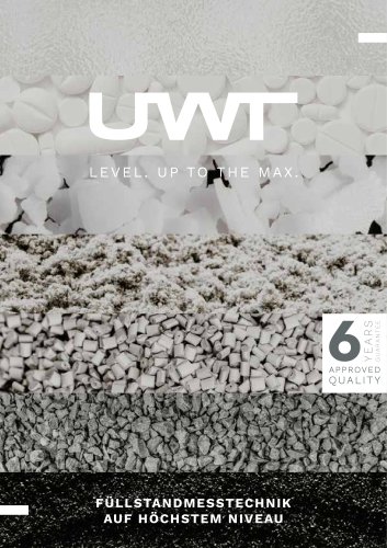 Produktübersicht UWT 