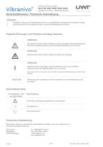 Vibranivo® VN 1000 / Vibranivo® VN 2000 / Vibranivo® VN 5000 / Vibranivo® VN 6000 - 2