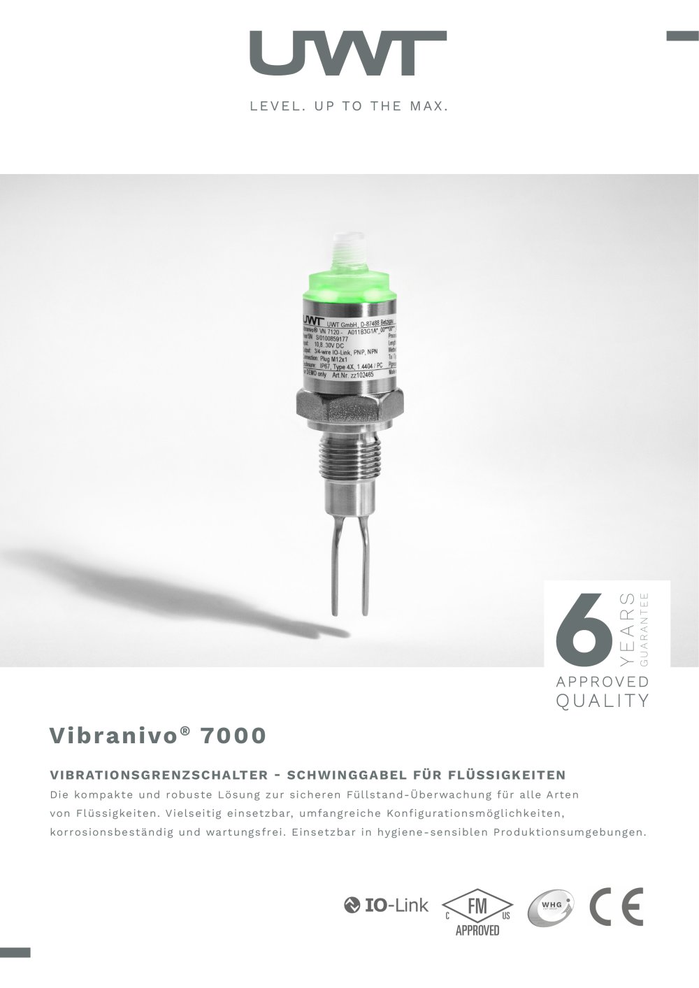Vibranivo&reg; VN 7000 - UWT GmbH