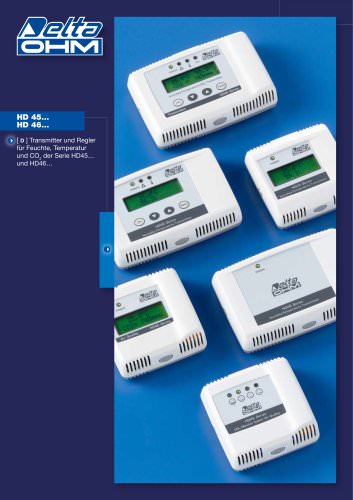 Transmitter und Regler für Feuchte, Temperatur, und CO2