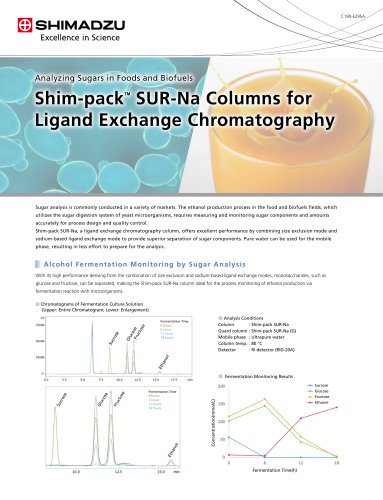 Shim-pack ™ SUR-Na Columns