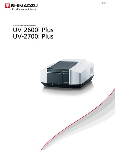 UV-2600i Plus /UV-2700i Plus