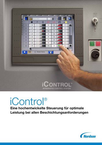 iControl - Eine hochentwickelte Steuerung für optimale Leistung bei allen Beschichtungsanforderungen