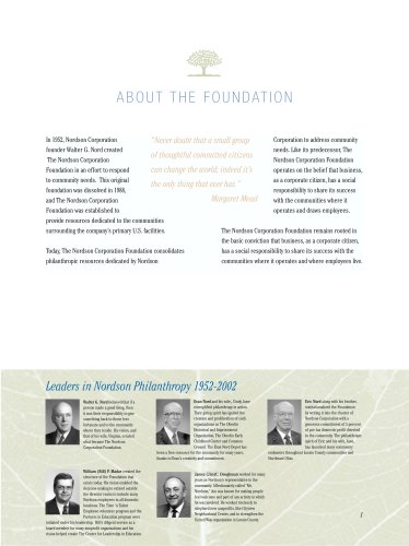 Nordson Corp Foundation - 50 Years of Giving