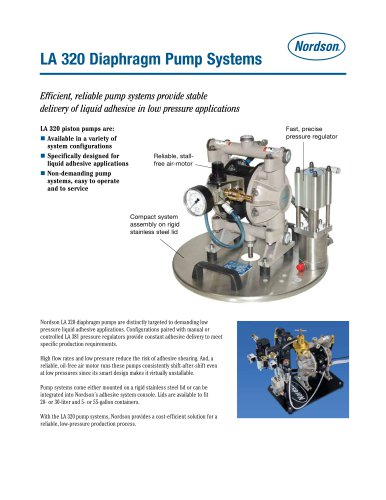 LA 320 Diaphragm Pump Systems