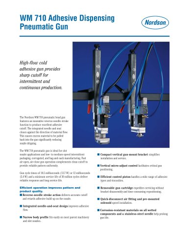 WM 710 Adhesive Dispensing Pneumatic Gun