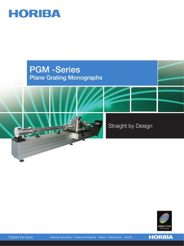 PGM Series Plane Grating Monographs