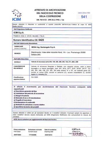 Certification CE ATEX