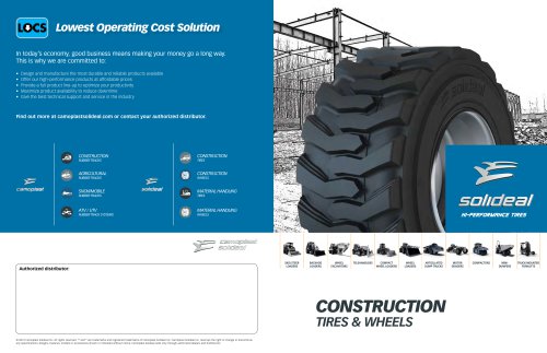 CONSTRUCTION TIRES & WHEELS