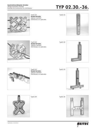 SPECIAL MANIFOLD