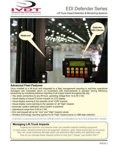 Automatic Load Weight Verification with On-board Printer Interface