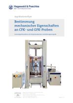 Bestimmung mechanischer Eigenschaften an CFK-Proben - 1