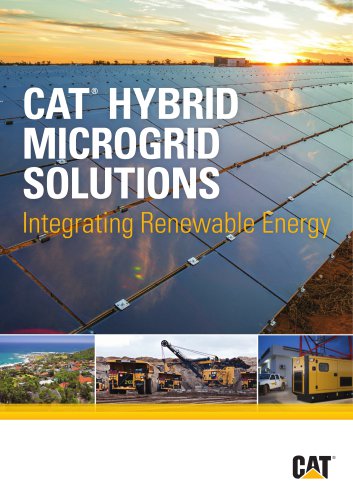 CAT® Hybrid Microgrid Solutions Integrating Renewable Energy