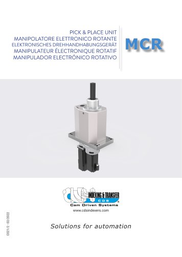 MCR Elektronisches Drehhandhabungsgerät