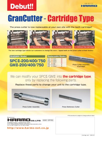 GranCutter - Cartridge Type