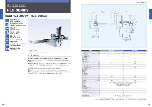 HLIII SERIES BEU HLH-300SW HLM-300GW