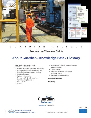 PSG8.2.3D Sec 01 About Guardian, Knowledge Base