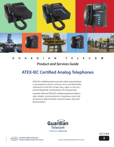 PSG8.2.3D Sec 03 Analog ATEX-IEC Telephones